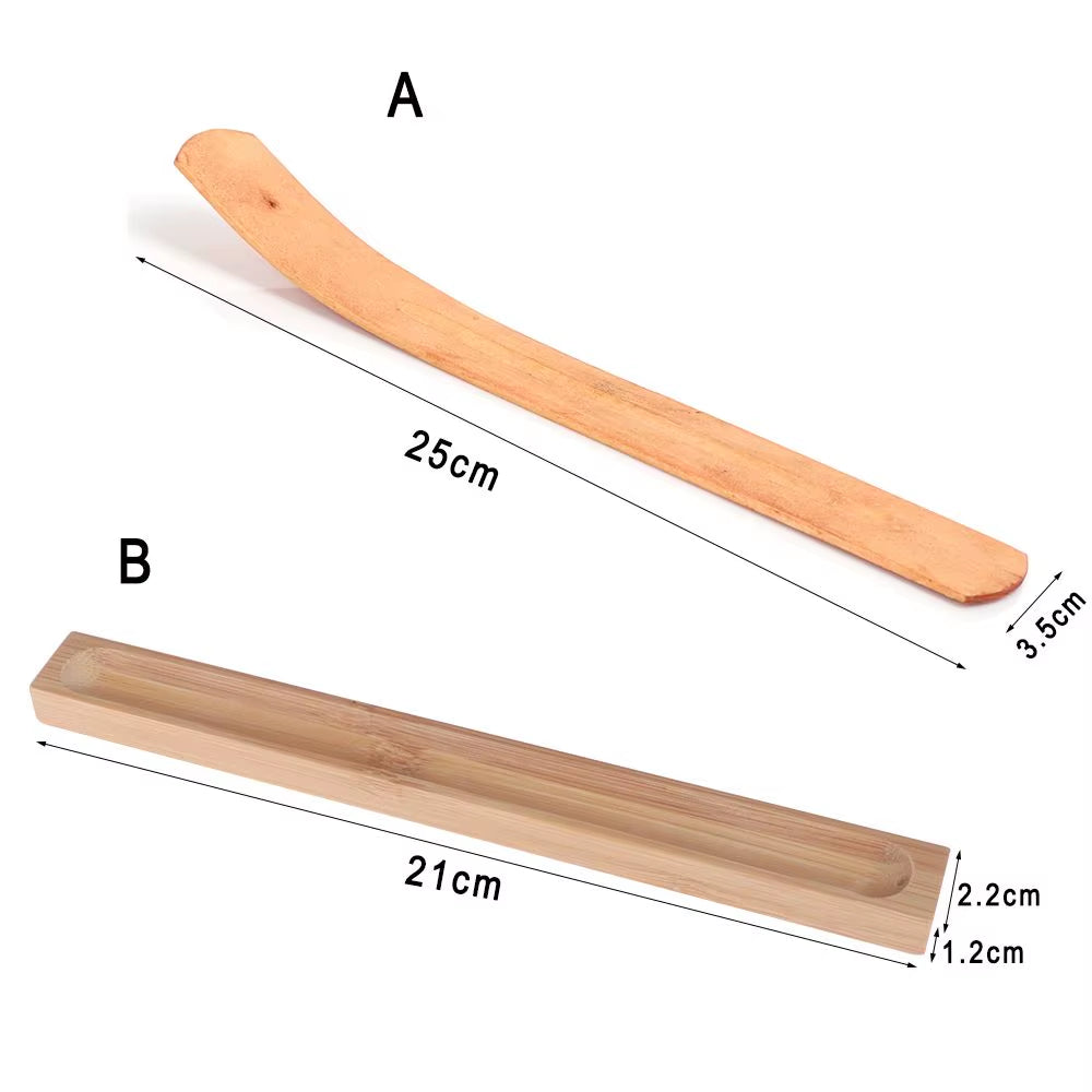 Incense Holder Useful Bamboo Material Stick Plate Fragrant Ware Stick Incense Burner Line Incense Burner Eco-Friendly