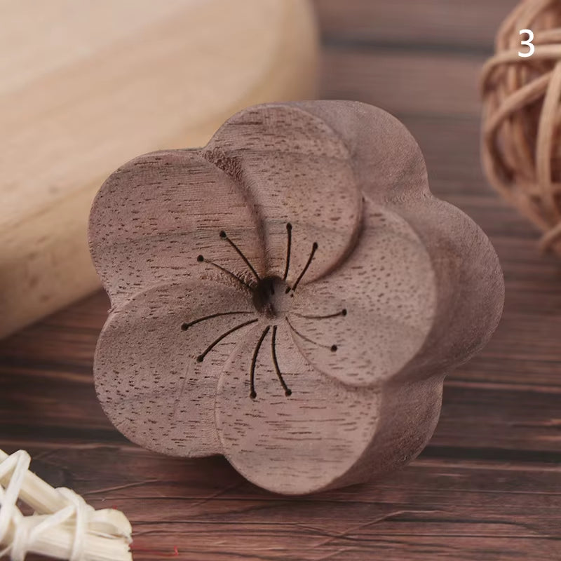 Wooden Essential Oil Aromatherapy Diffuser Wooden Diffuser Eco-Friendly Fragrance Diffused Wood Refreshing Sleep Aid