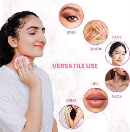 3-Layers 20 Reusable Makeup Remover Pads - Organic Bamboo Cotton Pads with Drawstring Bag, Eco-Friendly Cleansing Face Pads - Makeup Remover for All Skin Types (Brown, 20 Pads Set)