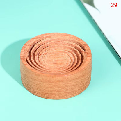 Wooden Essential Oil Aromatherapy Diffuser Wooden Diffuser Eco-Friendly Fragrance Diffused Wood Refreshing Sleep Aid