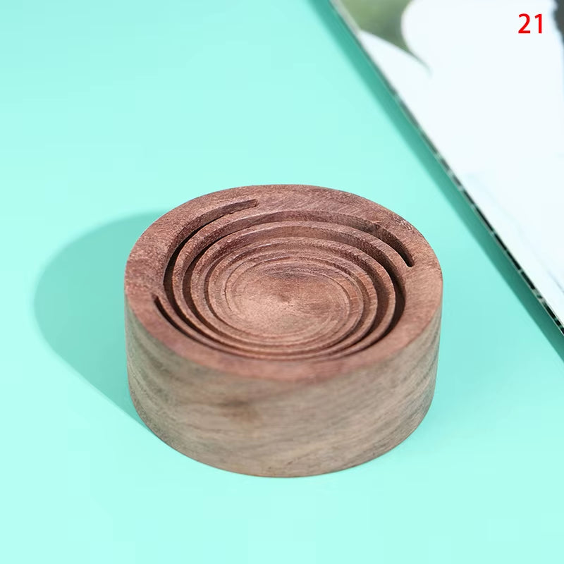 Wooden Essential Oil Aromatherapy Diffuser Wooden Diffuser Eco-Friendly Fragrance Diffused Wood Refreshing Sleep Aid